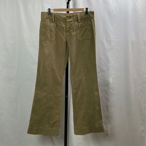 American Eagle Tan  Flare Leg Pants, Size 10